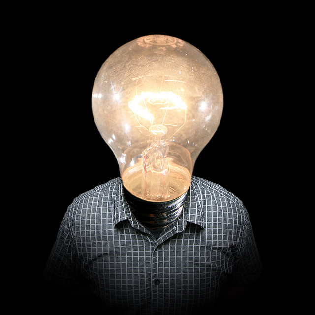 Light Bulb Head